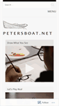 Mobile Screenshot of petersboat.net