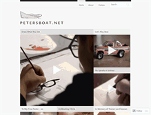 Tablet Screenshot of petersboat.net